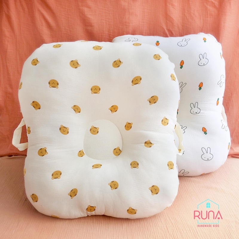 vải xô muslin 2 lớp cao cấp hàng loại 1 mềm mịn hình hổ cho bé trai