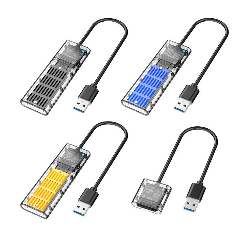 Hộp đựng ổ cứng M2 SSD M.2 sang USB 3.0 Gen 1 5Gbps PCIE SATA SSD