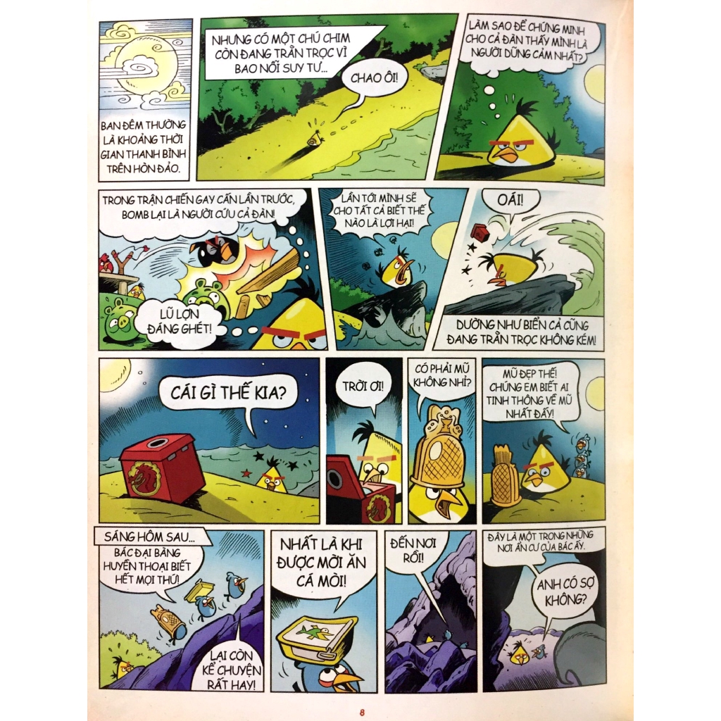 Sách - Đại Bàng Huyền Thoại - Angry Birds Comic