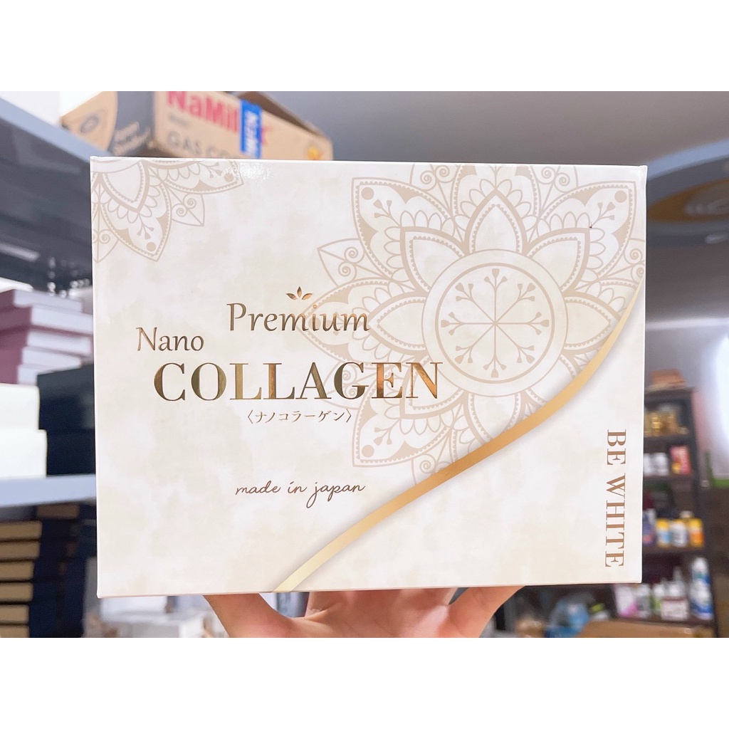 Nước uống collagen bewhite giúp trắng da bewhite premium nano 30 gói x 30ml