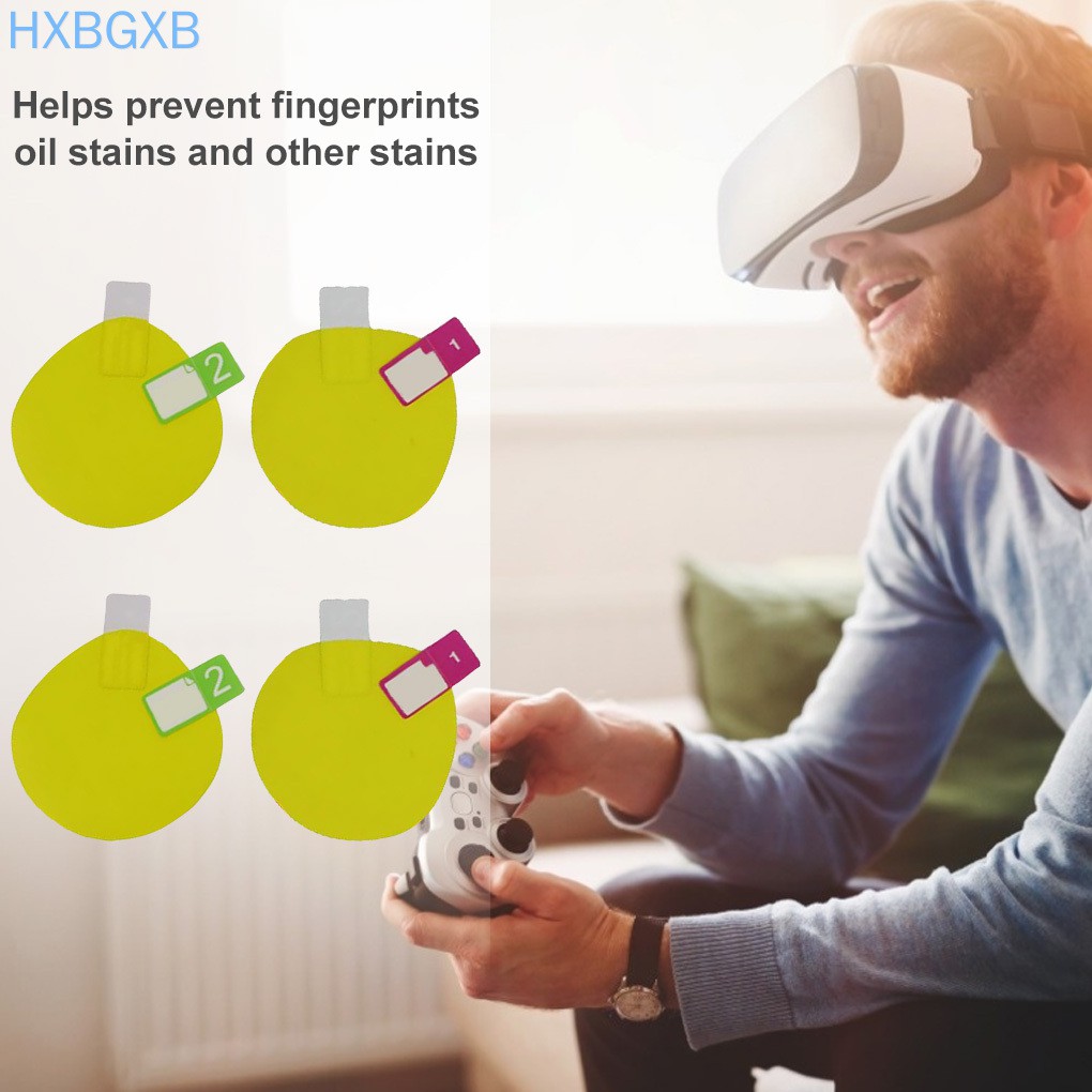 Set 4 Miếng Dán Bảo Vệ Màn Hình Cho Kính Thực Tế Ảo Oculus Quest 2