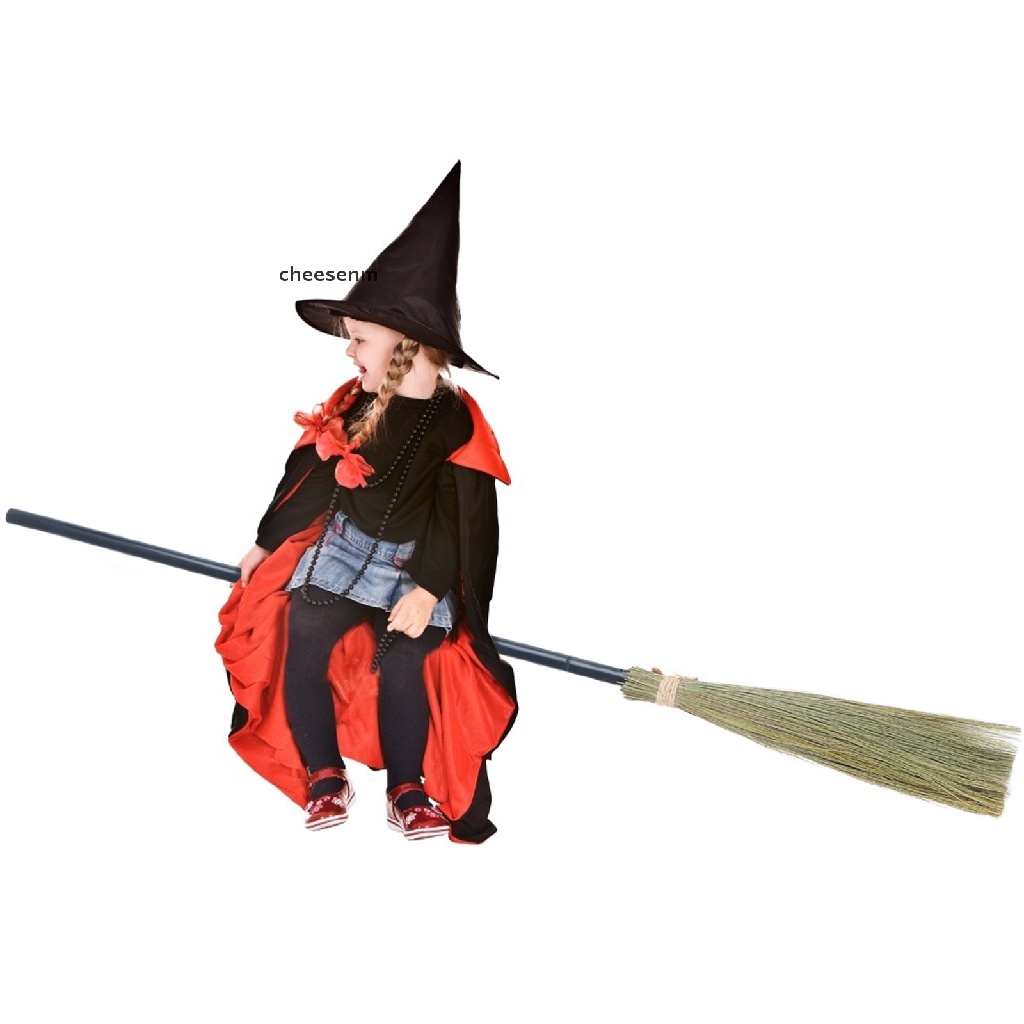 Chổi Phù Thủy Bằng Nhựa Dùng Hóa Trang Halloween