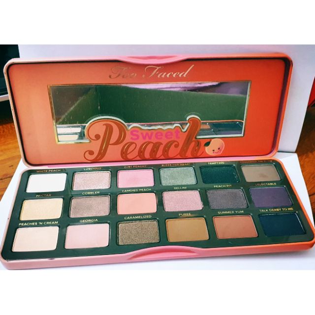 Bảng màu mắt TooFaced Peach