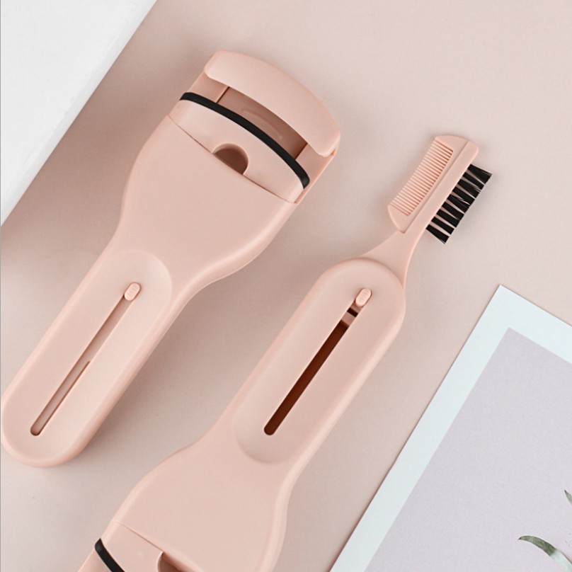 Bấm mi kèm chổi chải mày Malian Eyelash Curler