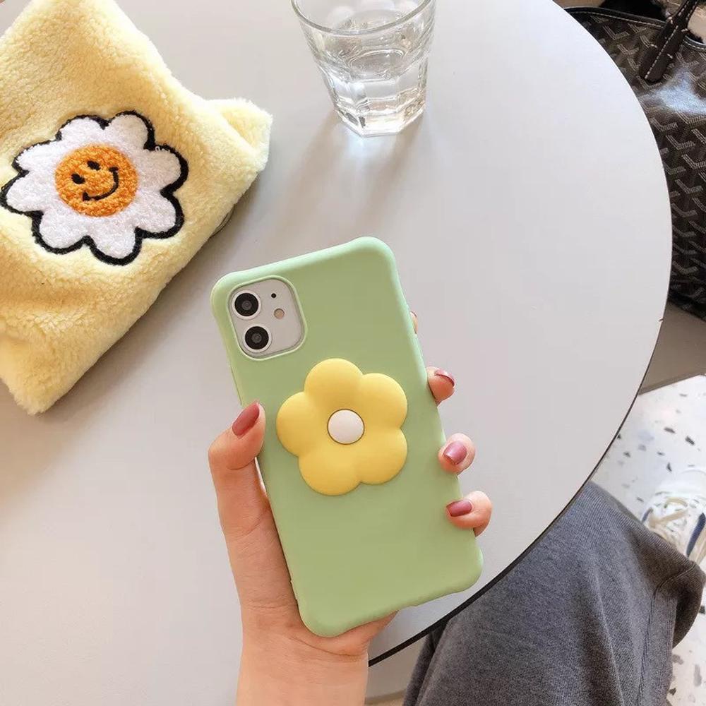 Giá Đỡ Điện Thoại Hình Ngón Tay 3D Có Thể Gập Lại Tiện Dụng