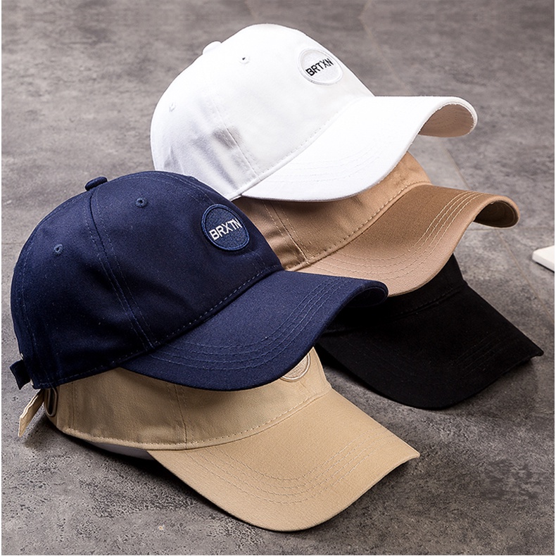 Nón Kết Brtxn Mũ Lưỡi Trai Nam Nữ Jussy Fashion Phong Cách Nón Lưỡi Trai Form Mềm Chất Vải Cotton Thoáng Mát Nhiều Màu