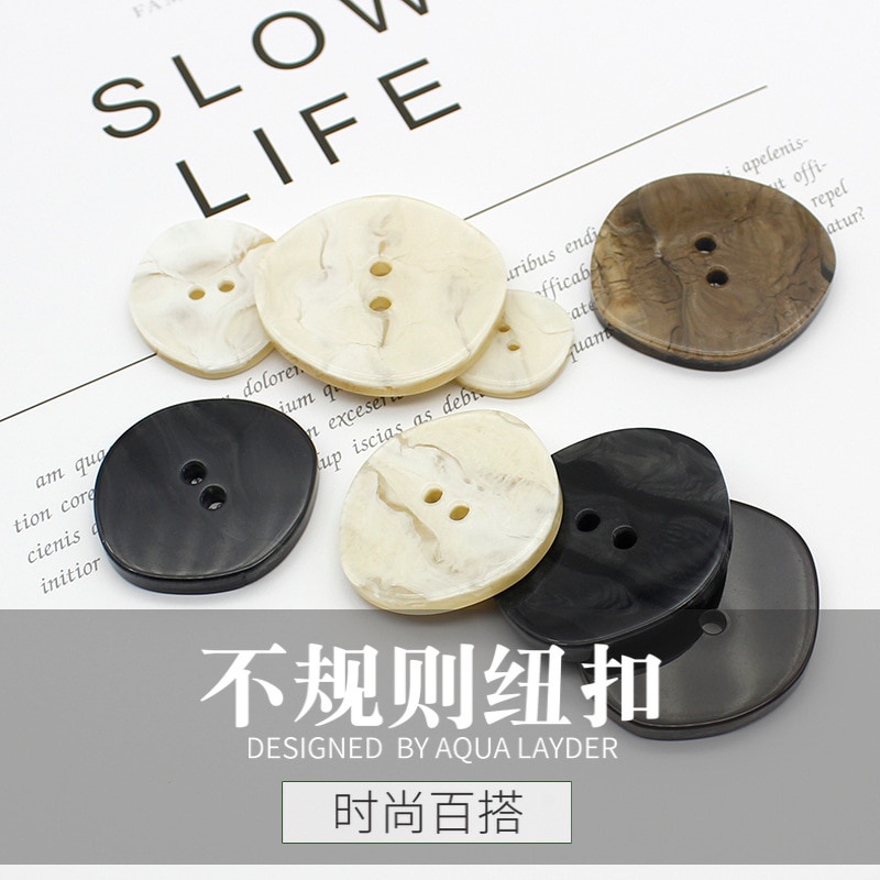 Set 10 cúc áo nhựa nhiều màu sắc dùng để trang trí đồ thủ công
