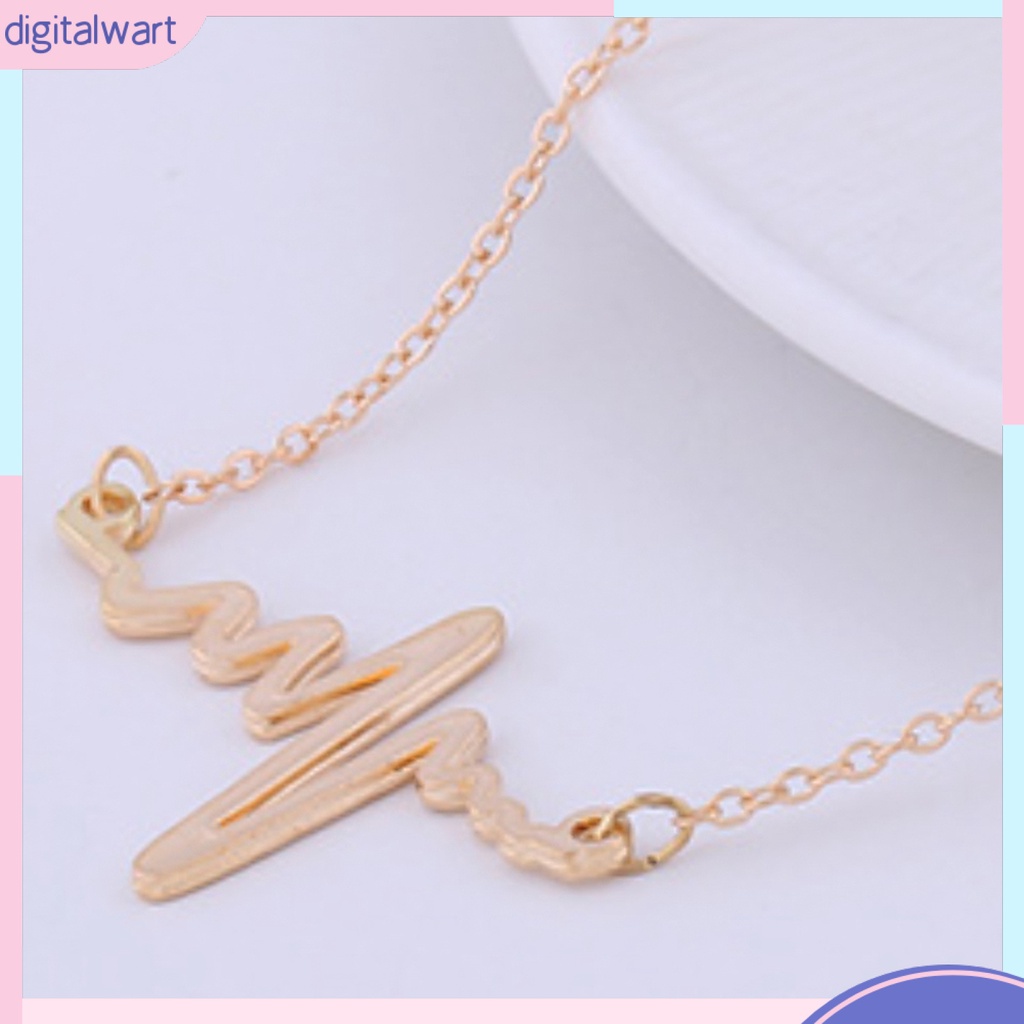 Dây Chuyền Mặt Hình Nhịp Tim Độc Đáo Cho Nữ