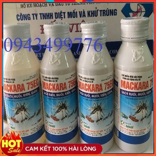 Thuốc diệt muỗi Mackara 75EC chai 100ml
