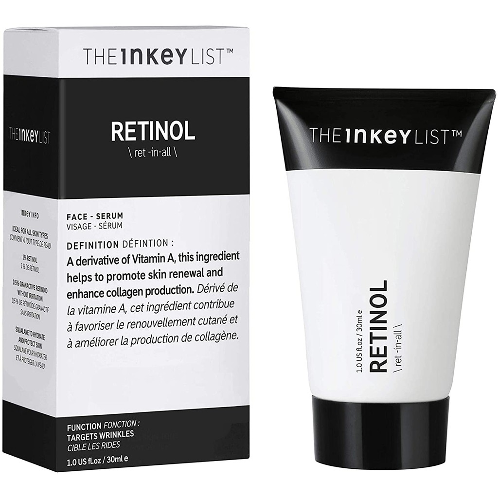 Tinh Chất Kháng Mụn, Chống Lão Hóa The Inkey List Retinol Serum 30ml