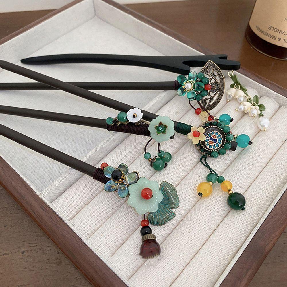 IVORY Trâm Cài Tóc Phong Cách Trung Hoa Cổ Điển Cho Nữ