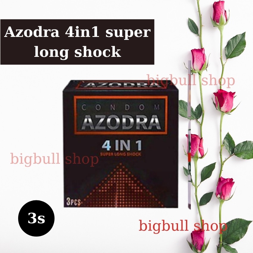 Bao cao su azodra 4 trong 1 loại nhỏ 3 chiếc tặng kèm gel lovekiss nho 25 ml và bao nhẫn nhỏ