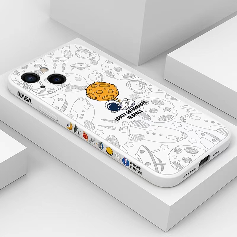 Ốp Điện Thoại In Hình Phi Hành Gia Cho iPhone 14 / 14 pro / 14 plus / 14 pro max 14 pro max