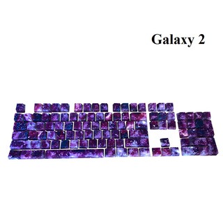 Set Keycap phối màu xuyên led nút bàn phím cơ