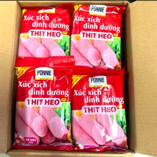 (5+1) Xx DINH DƯỠNG PONNIE VỊ THỊT HEO 5 CÂY/ TÚI 175G