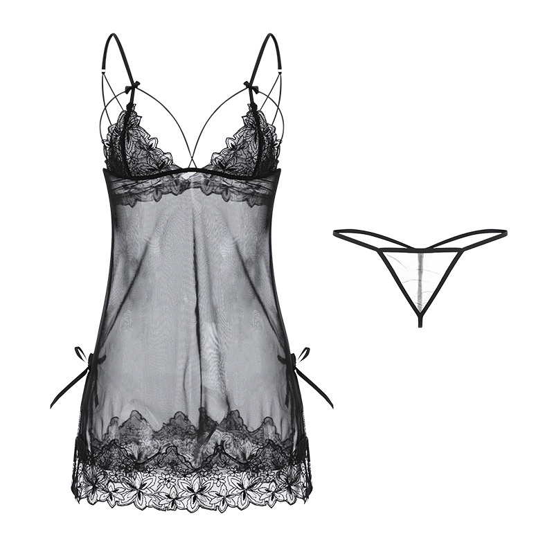 [HÀNG CAO CẤP] Váy ngủ ren quai kép Cao cấp 1616