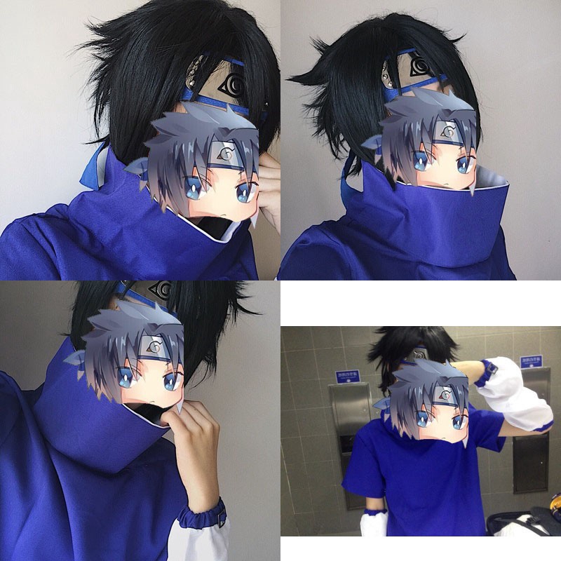 Set 5 món trang phục cosplay nhân vật Anime Naruto uchiha sasuke