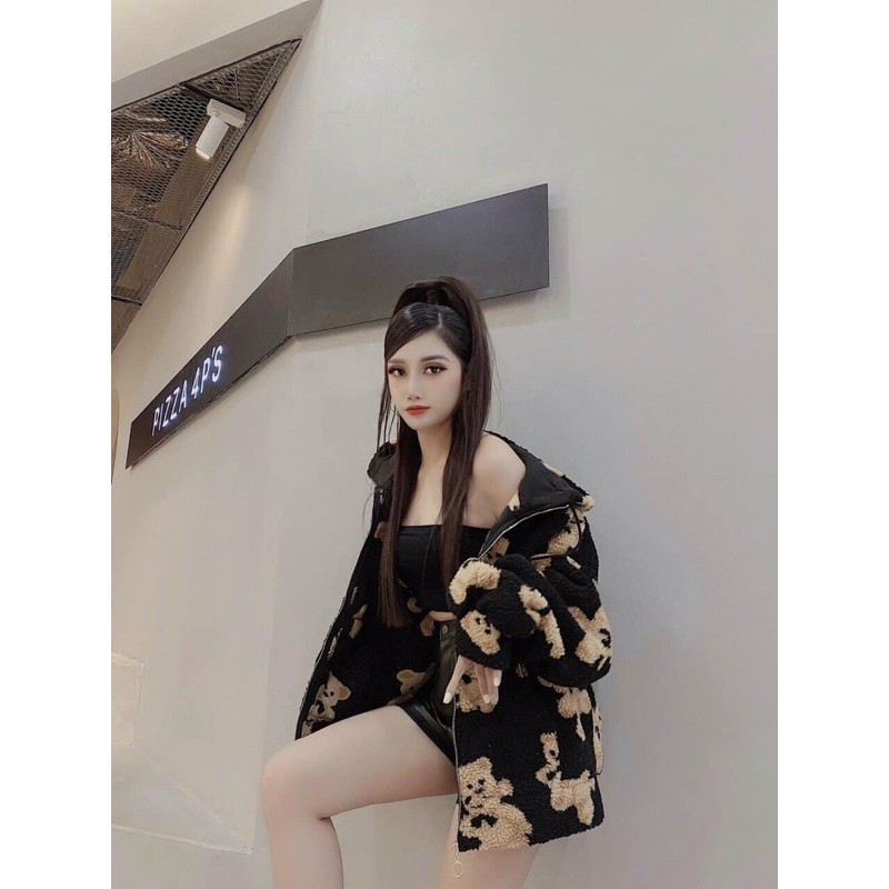 Áo khoác bông gấu Teddy dày ấm | BigBuy360 - bigbuy360.vn