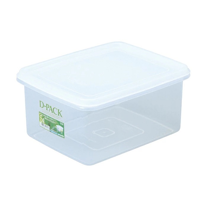 Hộp đựng thực phẩm 5L cỡ to D-PACK Hàng Nội Địa Nhật sử dụng được trong lò vi sóng