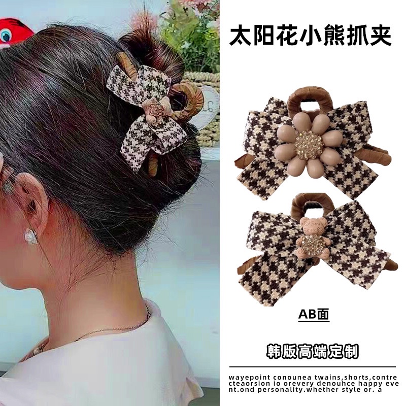 Kẹp Gắp Gấu / Cá Mập / Hoa Hai Mặt 2022