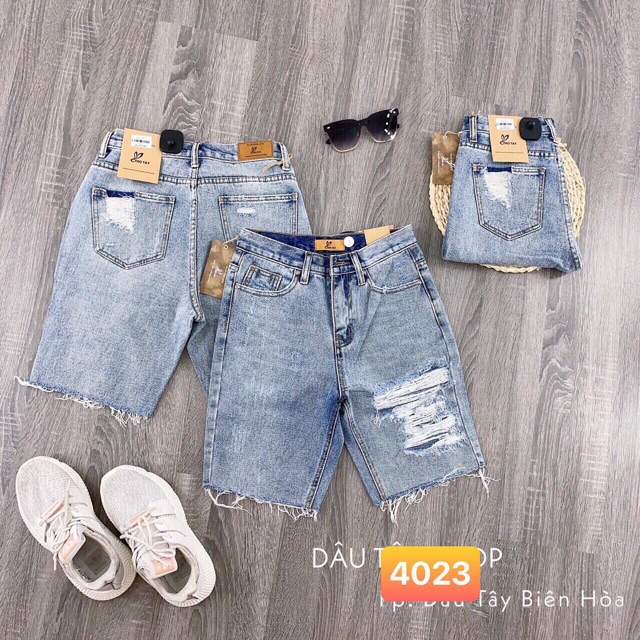 [ Mã FAXANH55 giảm 10K đơn 50K] Quần Jean Ngố Nữ Rách 🌞 | BigBuy360 - bigbuy360.vn