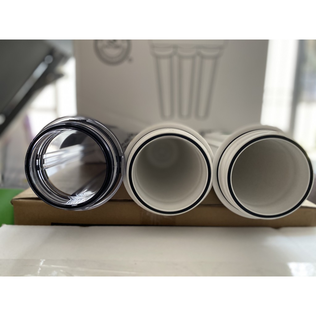 Bộ Lọc Nước Sinh Hoạt, Bộ Lọc Thô 10 inch 3 Cấp Cao Cấp, Cốc lọc 10 inch