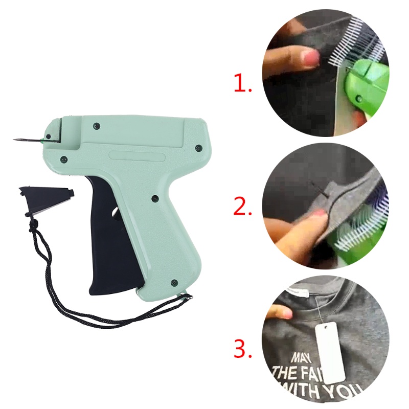 Súng Bắn Tag Quần Áo Kèm 1000 3 &quot;Barbs + 5 Kim