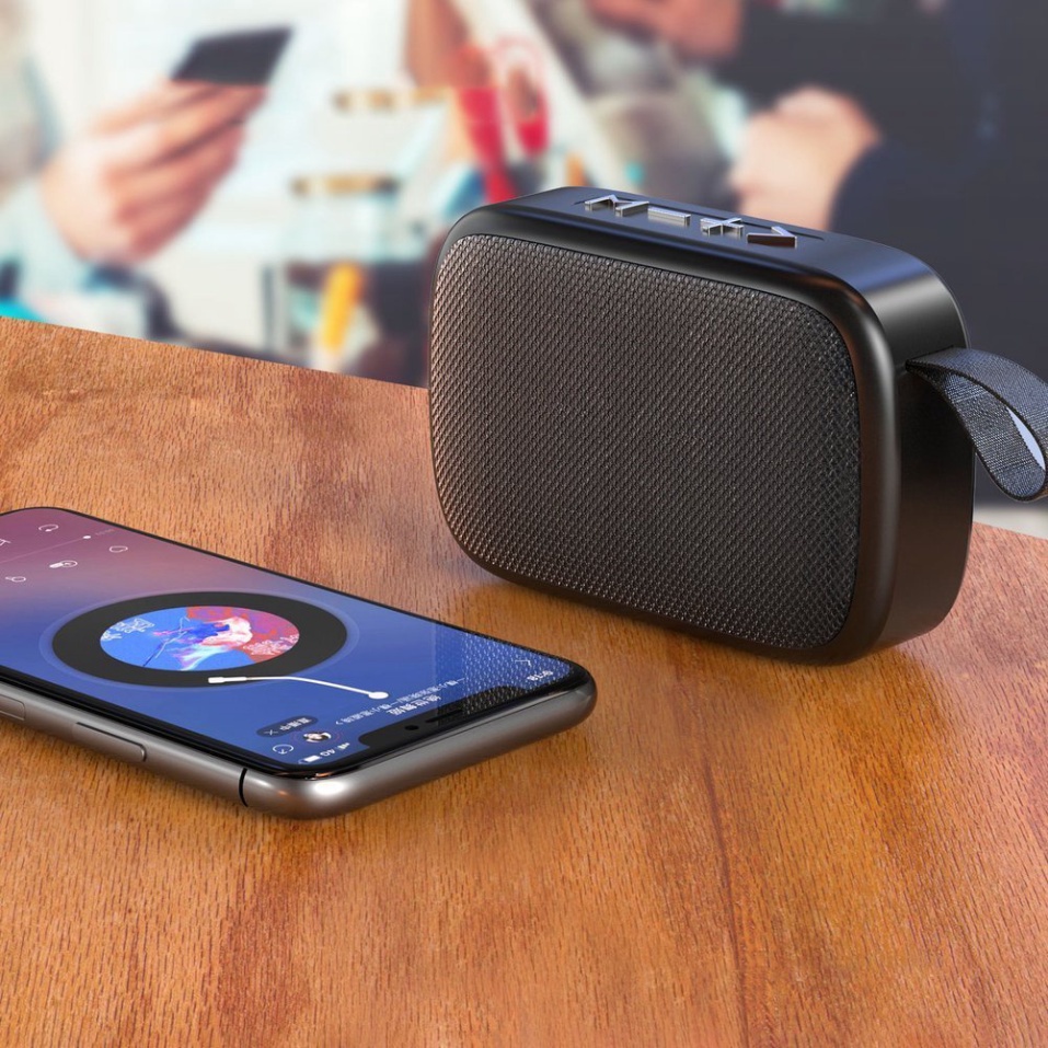 Loa Bluetooth Không Dây chính hãng WK DESIGN D20 Hỗ Trợ Thẻ Nhớ, USB, Pin Trâu, Âm Thanh Sắc Nét, Bass Căng