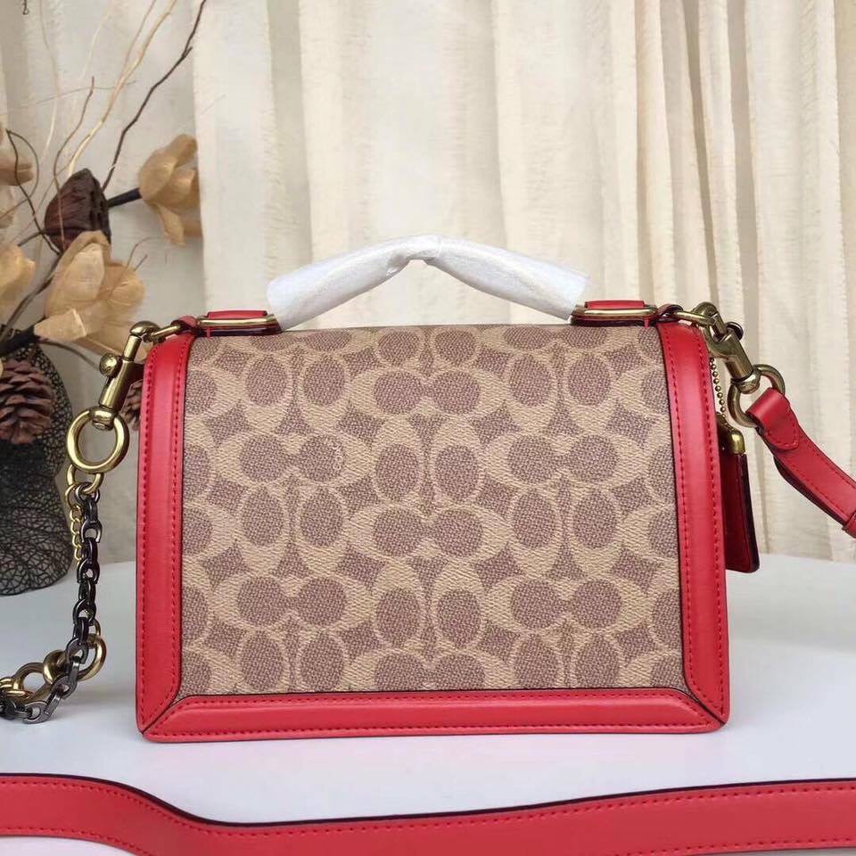 TÚI C0ACH___RILEY TOP HANDLE 22 code : f76017