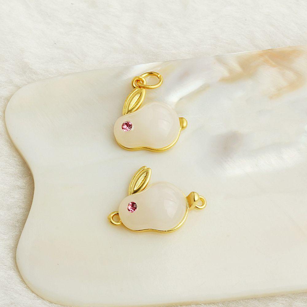 Mặt Vòng cổ Hình Thỏ Phong Cách Vintage Charms