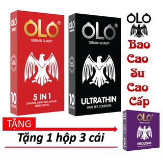 [COMBO Free Ship] Mua 2 hộp Bao cao su OLO TẶNG 1 hộp - 23 cái