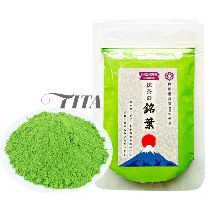BỘT TRÀ XANH NHẬT BẢN 100gr MATCHA MEIYO JAPANESE GREEN TEA 100gr
