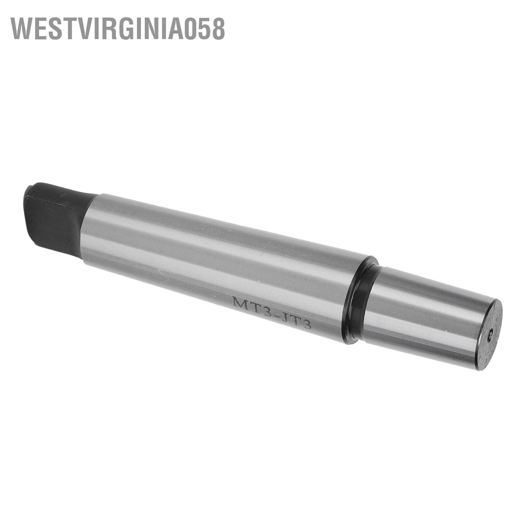 Hot Deals Máy khoan Chuck Rod Máy tiện đuôi phẳng Bộ điều hợp Phần cứng bằng thép Dụng cụ cầm tay Phụ kiện MT3 ‑ JT3 Westvirginia058 Spot Express