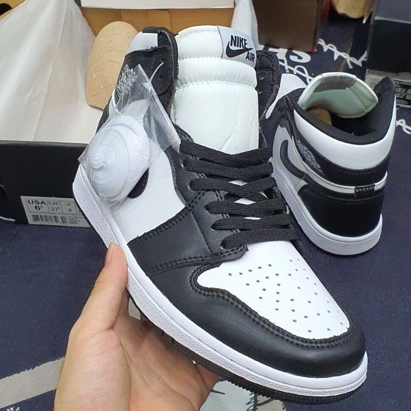 (Hot trend) Giày Sneaker Nam Nữ- Giày Xanh Dương Cao Cổ-Giày Đen Trắng Panda Cao Cổ | BigBuy360 - bigbuy360.vn