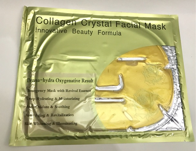 Combo 26 miếng mặt nạ collgen ( vàng, trắng, đen, đỏ )   cấp ẩm cho da ,chống lão hóa ,giúp làn da trắng sáng