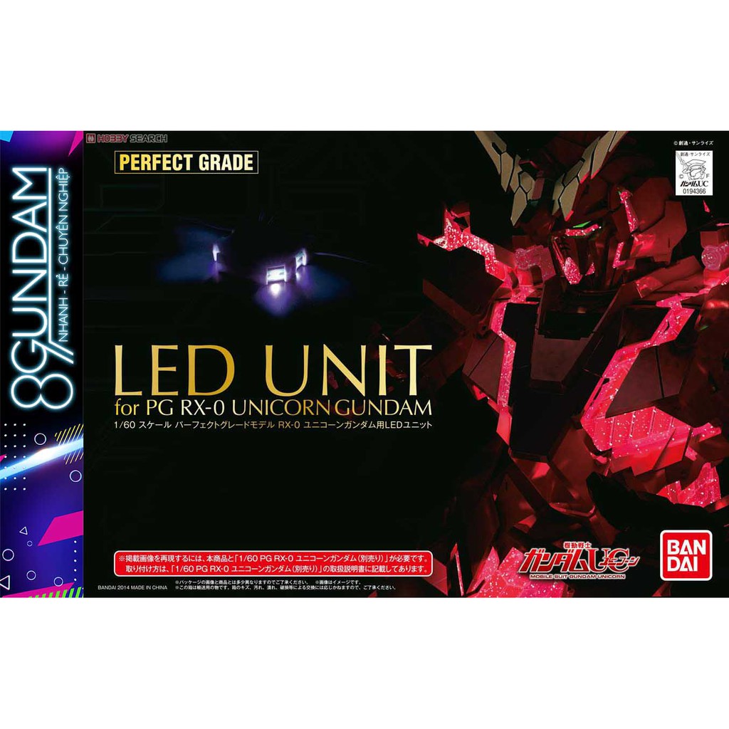 Bộ LED Unit Bandai dùng cho PG Unicorn Banshee Phenex