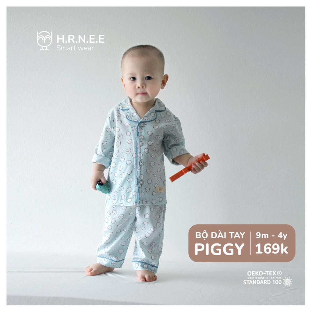 Bộ Đồ Ngủ Dài Tay thu đông pyjama Nhiều Màu Sắc Dành Cho Bé Trai Bé Gái chất vải mềm mỏng