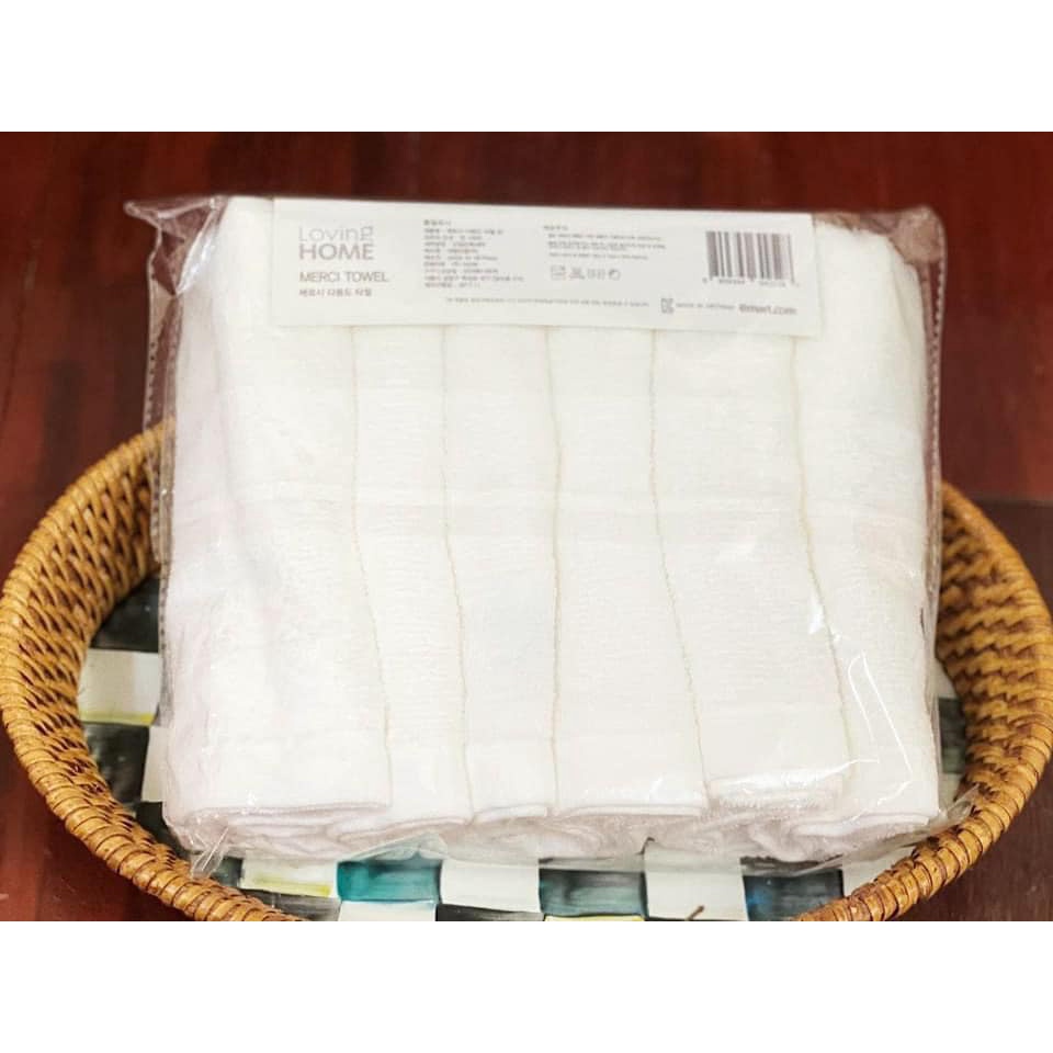 [CÓ SẴN-ẢNH THẬT] Set khăn mặt xuất Hàn