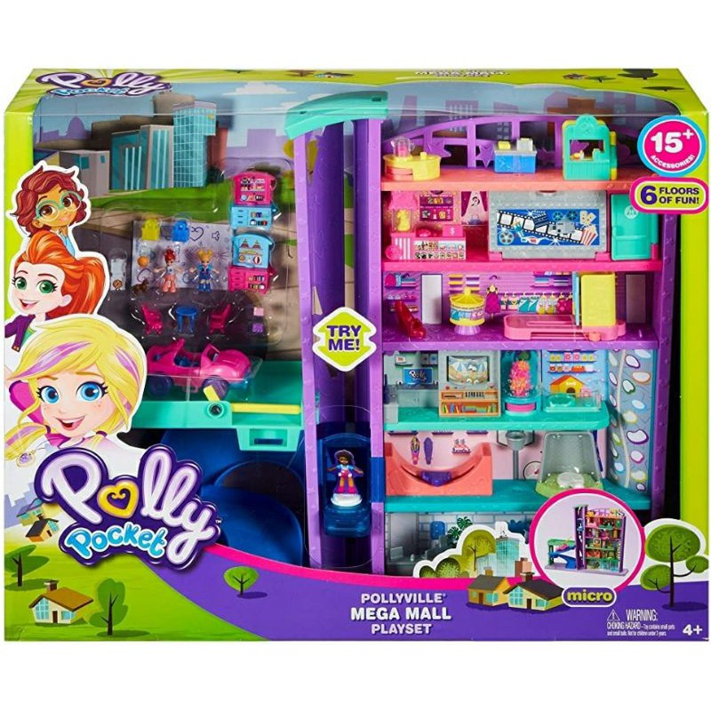 Trung tâm thương mại polly pocket bộ thông dụng