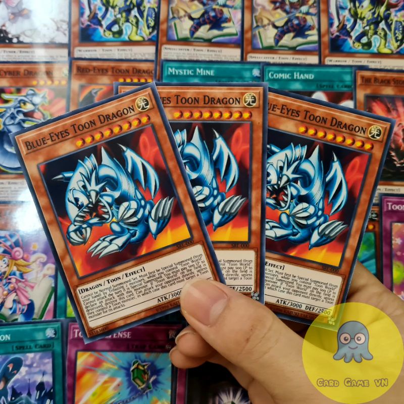 [BÀI IN] Bài YuGiOh - Bộ 63 lá bài Toon World của Pegasus ( Pegasus Deck ) - Card Game VN