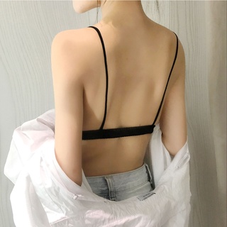 BRA 2 Dây Phi Bóng Phối Viền Ren