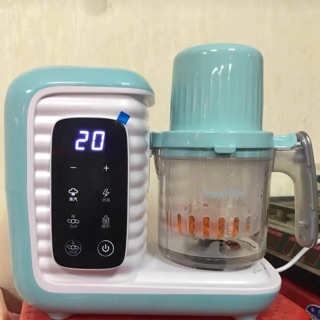 Sẵn Máy xay hấp chế biến thức ăn tiệt trùng hâm sữa 5 in 1 baphyia