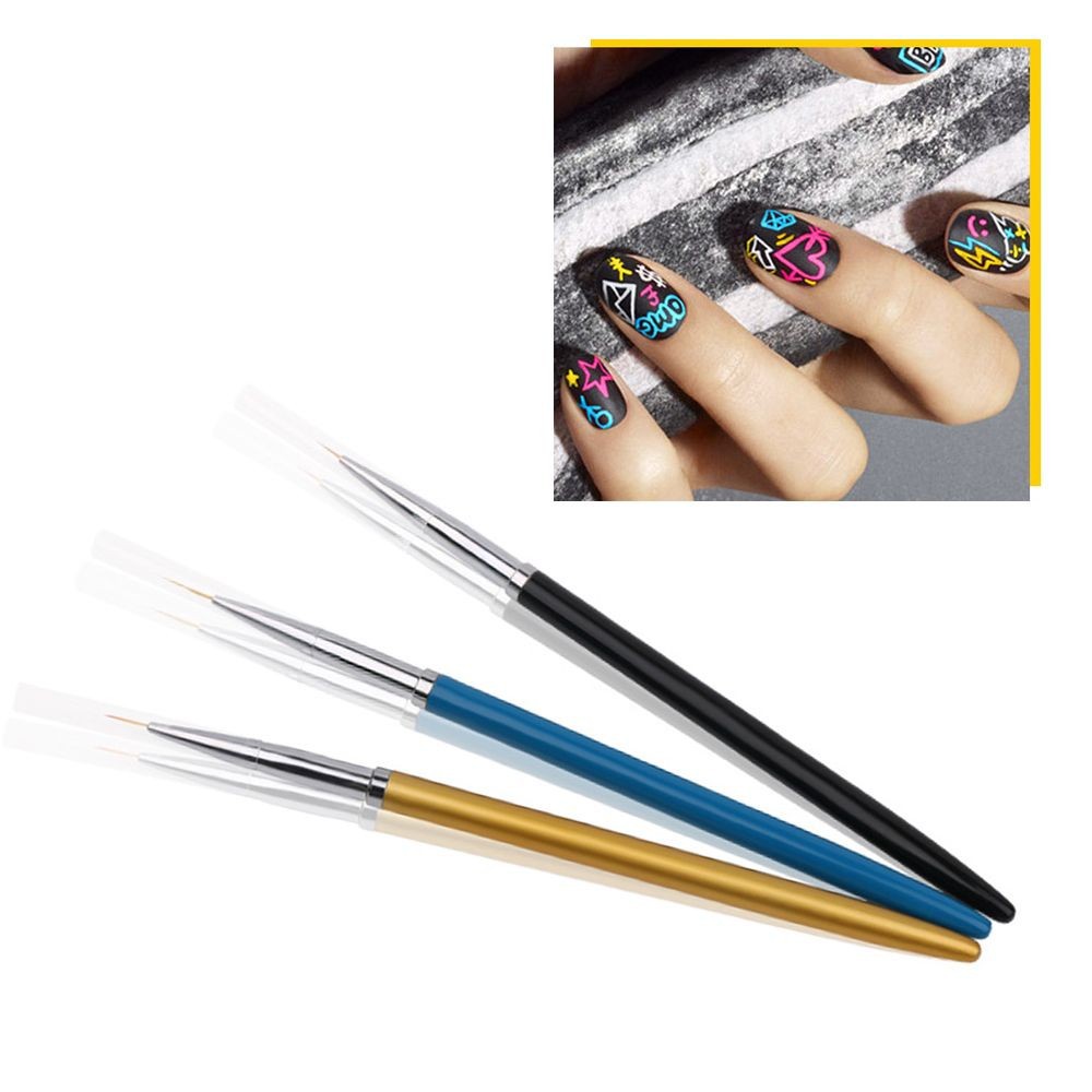 SET 3 cọ vẽ trang trí móng tay nét vẽ nghệ thuật - Nail Store