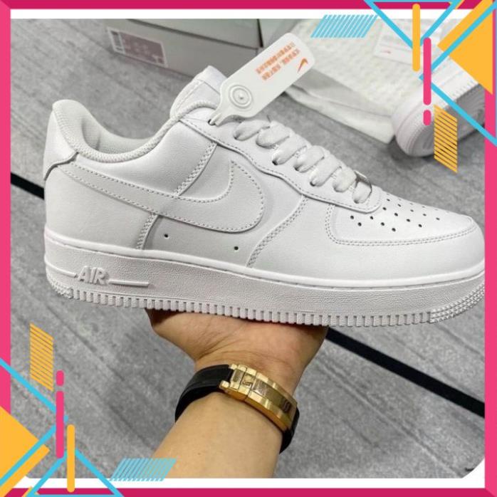 , 𝐍𝐢𝐤𝐞 AF1 , ari force 1 Màu Trắng Bản Đẹp Hot Hit 2021 fresship toàn quốc I