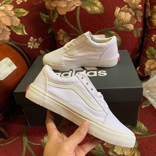 [Free Shjp+Tặng Quà] Giày Vanss Trắng  Nam Nữ