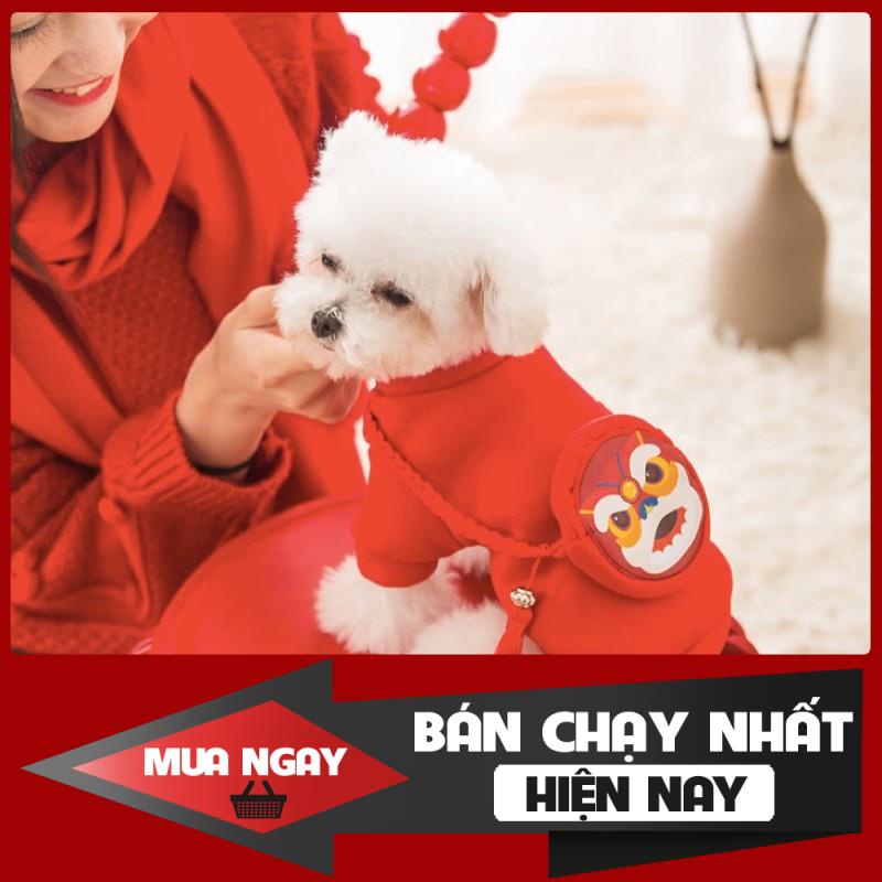 Áo đỏ Tết siêu xinh cho thú cưng 0