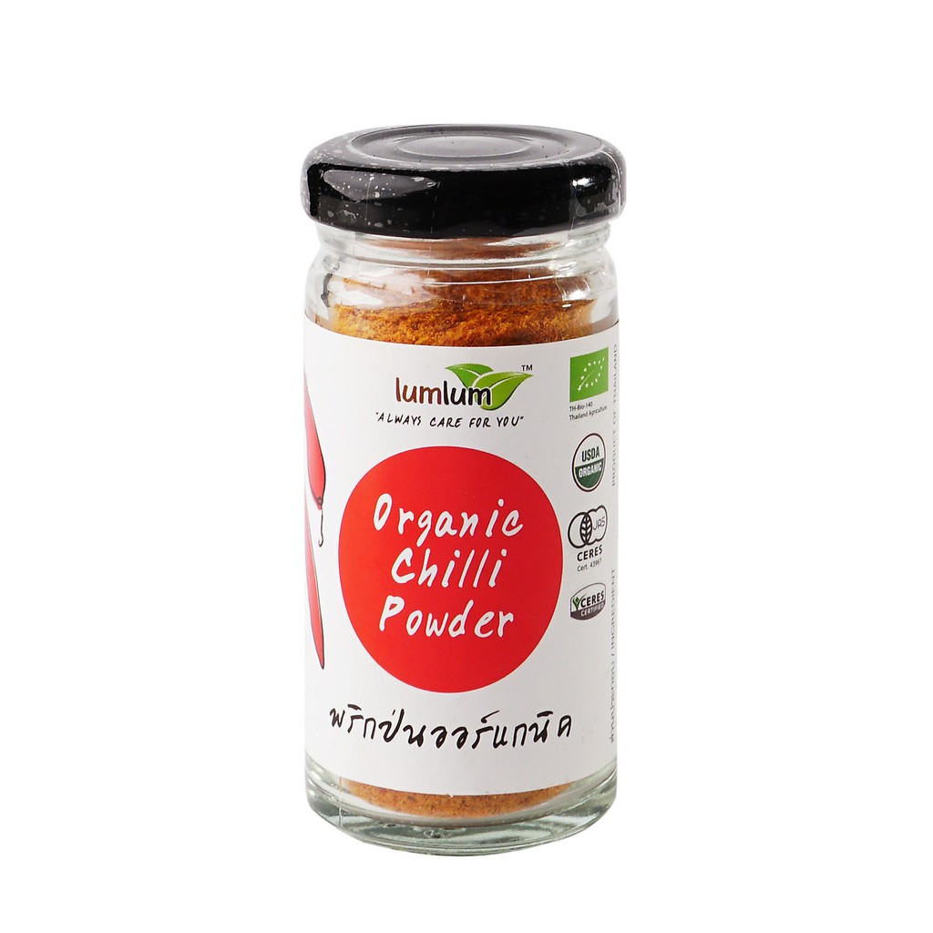 [LUMLUM] BỘT ỚT HỮU CƠ (30g) - Organic Chilli Powder