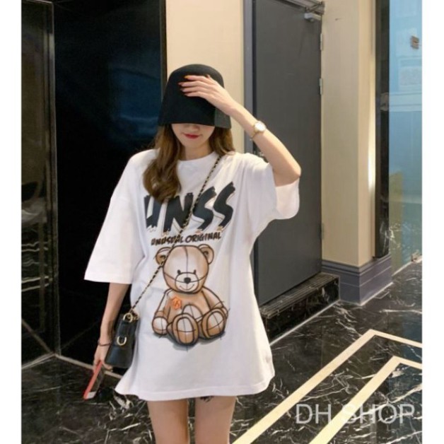 Áo thun tay lỡ Unisex Awesometee, áo phông form rộng ATL M436-81