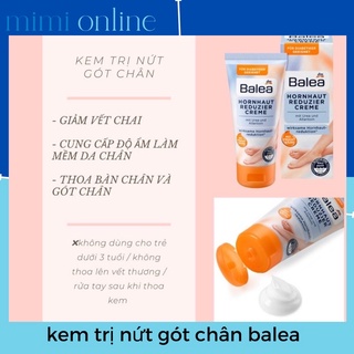 kem dưỡng da chân và gót chân balea