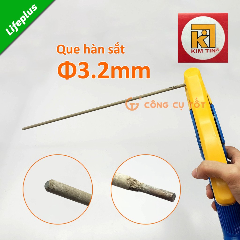 Hộp que hàn sắt Kim Tín KT-421 5kg